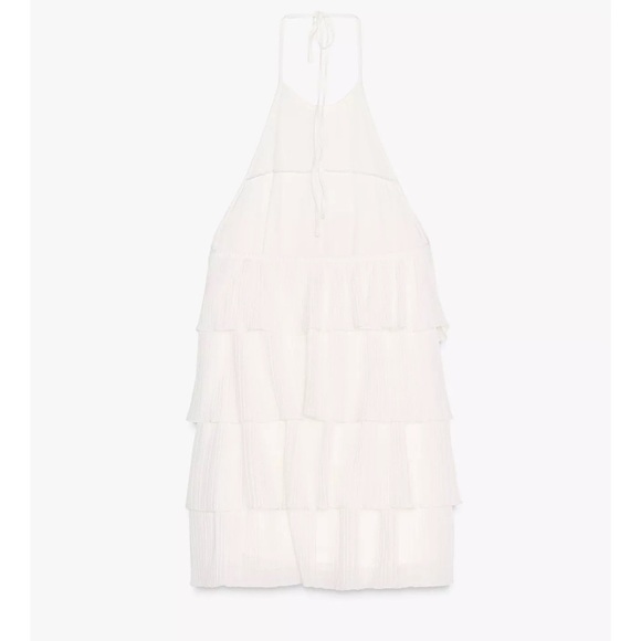 Zara Ruffled Halter Dress - Picture 9 of 9